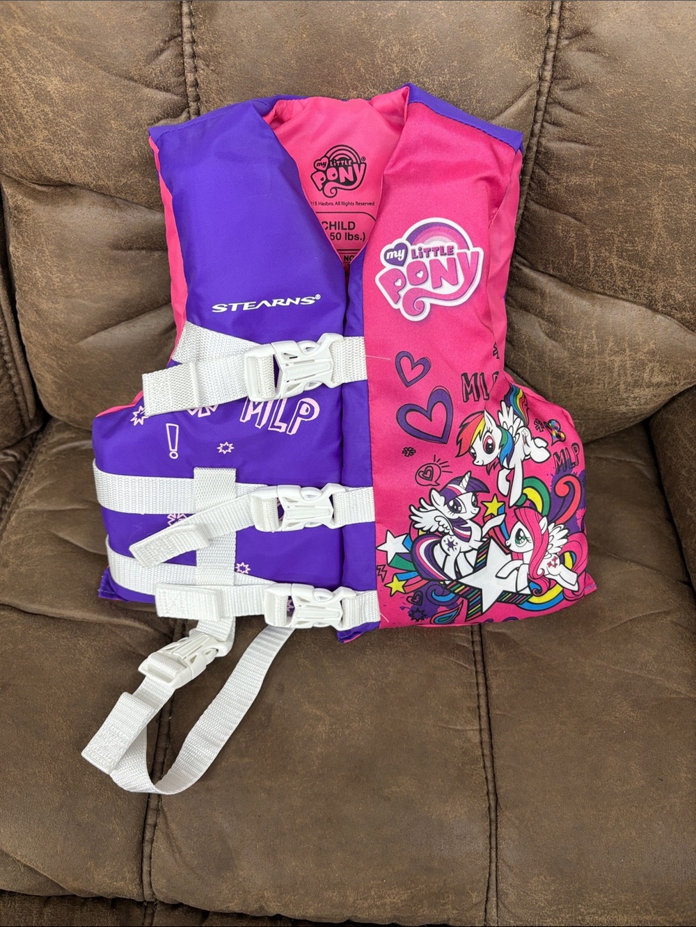 30-50 lb girls swim vest life vest